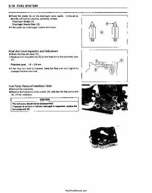 1995-2004 Kawasaki JetSki 750ZXi 900ZXi Factory Service Manual, Page 50