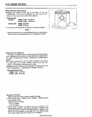 1995-2004 Kawasaki JetSki 750ZXi 900ZXi Factory Service Manual, Page 86
