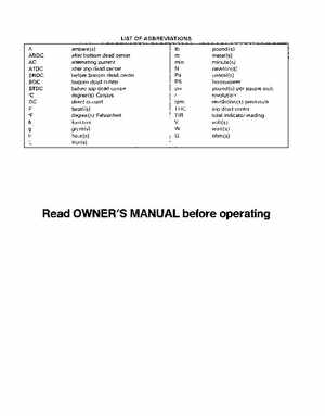 1996-2002 Kawasaki 1100ZXi Jet Ski Factory Service Manual., Page 4