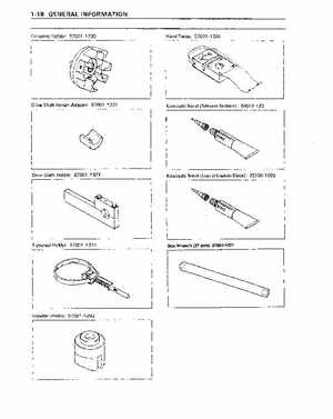 1996-2002 Kawasaki 1100ZXi Jet Ski Factory Service Manual., Page 24