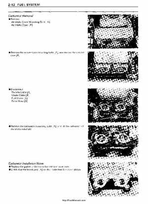 1998 Kawasaki 750SXi Pro Service Manual Supplement, Page 36