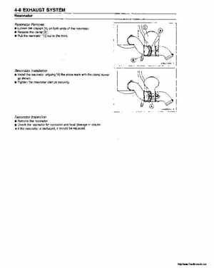 2000-2001 Kawasaki 1100 STX D.I. Jet Ski Factory Service Manual., Page 127