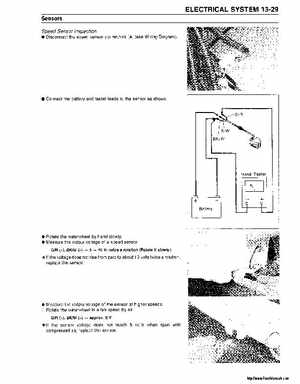 2000-2001 Kawasaki 1100 STX D.I. Jet Ski Factory Service Manual., Page 241