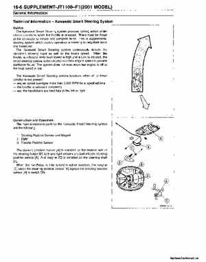 2000-2001 Kawasaki 1100 STX D.I. Jet Ski Factory Service Manual., Page 271