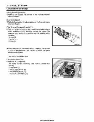 2002-2003 Kawasaki JetSki 1200 STX-R Factory Service Manual, Page 73