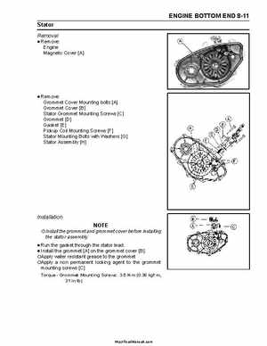 2002-2003 Kawasaki JetSki 1200 STX-R Factory Service Manual, Page 148