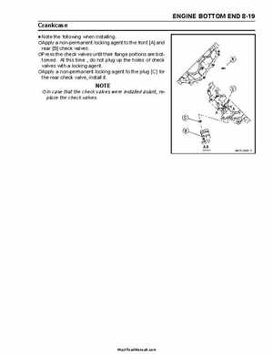 2002-2003 Kawasaki JetSki 1200 STX-R Factory Service Manual, Page 156