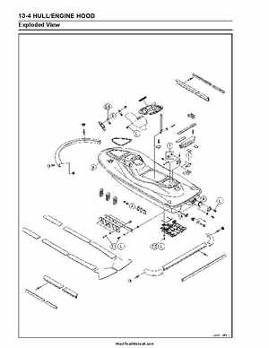 2002-2003 Kawasaki JetSki 1200 STX-R Factory Service Manual, Page 207