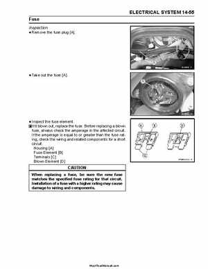 2002-2003 Kawasaki JetSki 1200 STX-R Factory Service Manual, Page 274