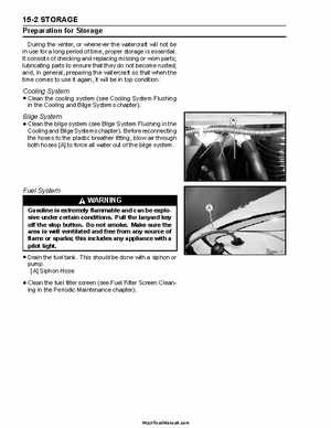 2002-2003 Kawasaki JetSki 1200 STX-R Factory Service Manual, Page 277