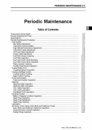 2003-2005 Kawasaki JetSki Ultra-150 Factory Service Manual, Page 30