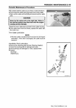 2003-2005 Kawasaki JetSki Ultra-150 Factory Service Manual, Page 44