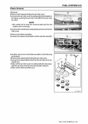 2003-2005 Kawasaki JetSki Ultra-150 Factory Service Manual, Page 72