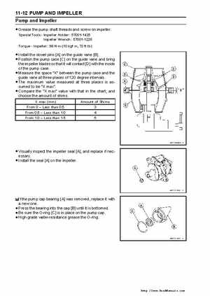2003-2005 Kawasaki JetSki Ultra-150 Factory Service Manual, Page 169
