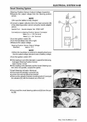 2003-2005 Kawasaki JetSki Ultra-150 Factory Service Manual, Page 266