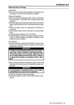 2003-2005 Kawasaki JetSki Ultra-150 Factory Service Manual, Page 274