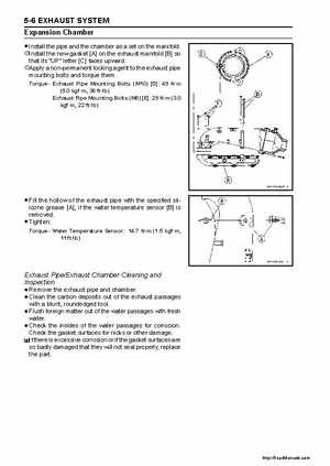 2003-2005 Kawasaki Ultra-150 Jet Ski Factory Service Manual., Page 93