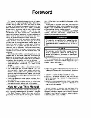2003 Kawasaki 1100 STX D.I. Jet Ski Factory Service Manual, Page 7