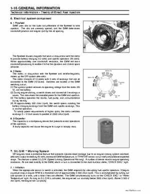 2003 Kawasaki 1100 STX D.I. Jet Ski Factory Service Manual, Page 23
