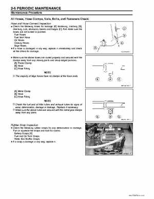2003 Kawasaki 1100 STX D.I. Jet Ski Factory Service Manual, Page 35