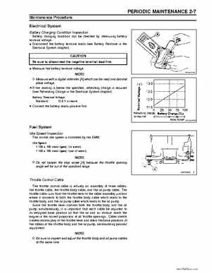 2003 Kawasaki 1100 STX D.I. Jet Ski Factory Service Manual, Page 36