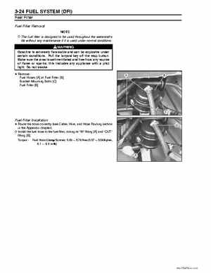 2003 Kawasaki 1100 STX D.I. Jet Ski Factory Service Manual, Page 69