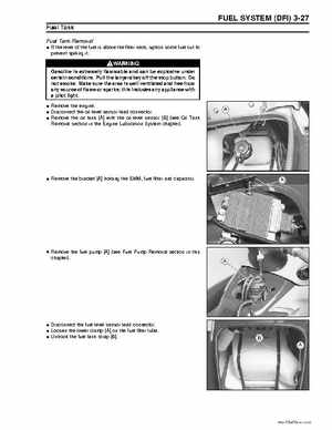 2003 Kawasaki 1100 STX D.I. Jet Ski Factory Service Manual, Page 72