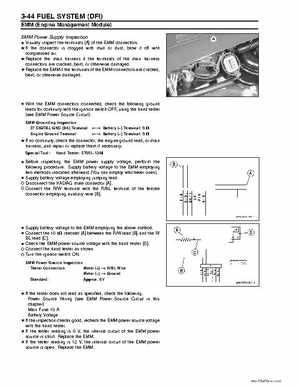 2003 Kawasaki 1100 STX D.I. Jet Ski Factory Service Manual, Page 89