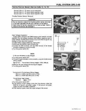 2003 Kawasaki 1100 STX D.I. Jet Ski Factory Service Manual, Page 94