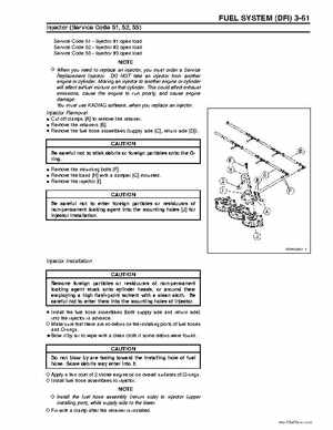 2003 Kawasaki 1100 STX D.I. Jet Ski Factory Service Manual, Page 106