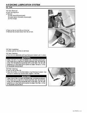 2003 Kawasaki 1100 STX D.I. Jet Ski Factory Service Manual, Page 121