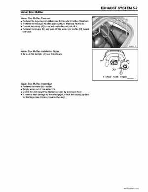 2003 Kawasaki 1100 STX D.I. Jet Ski Factory Service Manual, Page 128