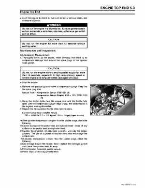 2003 Kawasaki 1100 STX D.I. Jet Ski Factory Service Manual, Page 138