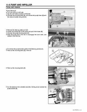 2003 Kawasaki 1100 STX D.I. Jet Ski Factory Service Manual, Page 183