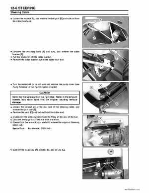 2003 Kawasaki 1100 STX D.I. Jet Ski Factory Service Manual, Page 197