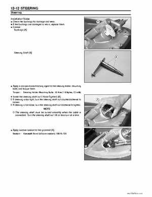 2003 Kawasaki 1100 STX D.I. Jet Ski Factory Service Manual, Page 203
