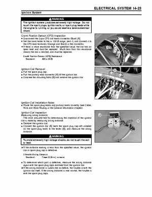 2003 Kawasaki 1100 STX D.I. Jet Ski Factory Service Manual, Page 244