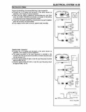 2003 Kawasaki 1100 STX D.I. Jet Ski Factory Service Manual, Page 256