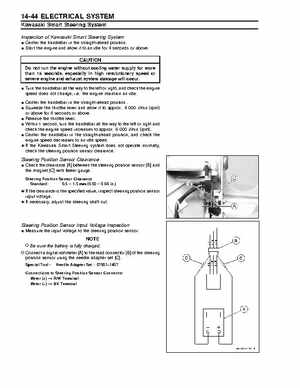 2003 Kawasaki 1100 STX D.I. Jet Ski Factory Service Manual, Page 265