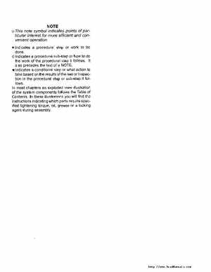2003 Kawasaki JetSki 800 SX-R Factory service manual, Page 8