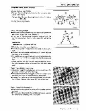 2003 Kawasaki JetSki 800 SX-R Factory service manual, Page 71