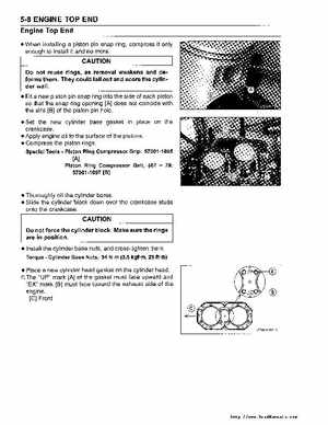 2003 Kawasaki JetSki 800 SX-R Factory service manual, Page 92
