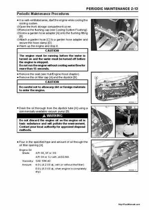2004-2005 Kawasaki STX-15F Jet Ski Factory Service Manual., Page 32