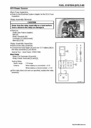 2004-2005 Kawasaki STX-15F Jet Ski Factory Service Manual., Page 111