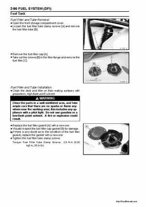 2004-2005 Kawasaki STX-15F Jet Ski Factory Service Manual., Page 138