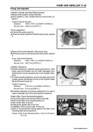 2004-2005 Kawasaki STX-15F Jet Ski Factory Service Manual., Page 276