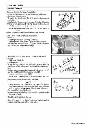 2004-2005 Kawasaki STX-15F Jet Ski Factory Service Manual., Page 296