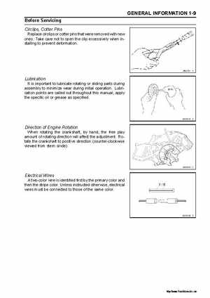 2005 Kawasaki STx-12F Jet Ski Factory Service Manual., Page 15