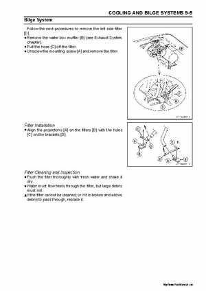 2005 Kawasaki STx-12F Jet Ski Factory Service Manual., Page 240
