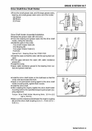 2005 Kawasaki STx-12F Jet Ski Factory Service Manual., Page 257